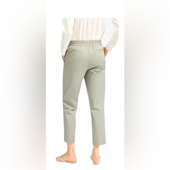 Everlane The Easy Chino Cotton Pull-On Pants Lightweight Twill Size 4 - Picture 2 of 7